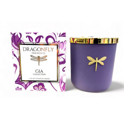 Gia Purple Candle 