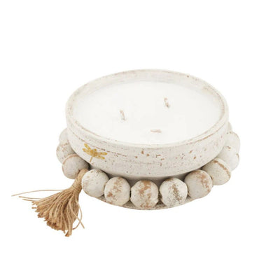 Boho Candle White