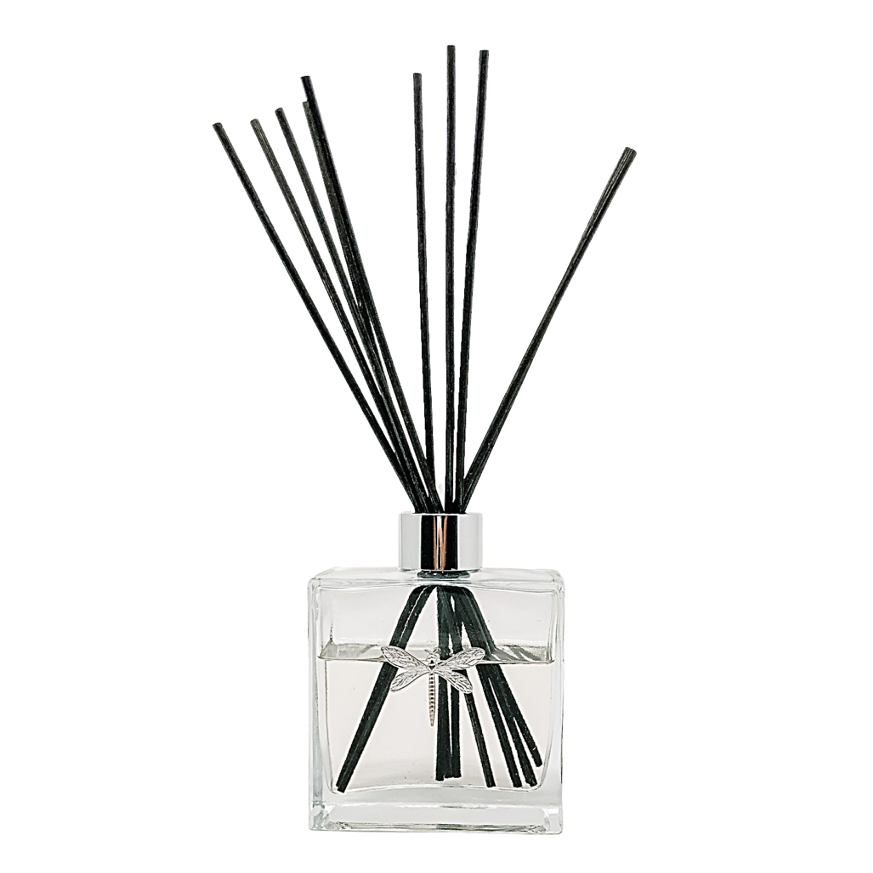 Dragonfly Reed Diffuser - Black and Silver – Dragonfly Fragrances
