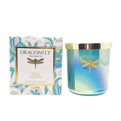 Gia Candle - Iridescent Aqua