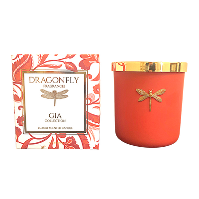 Gia Orange Candle Fall