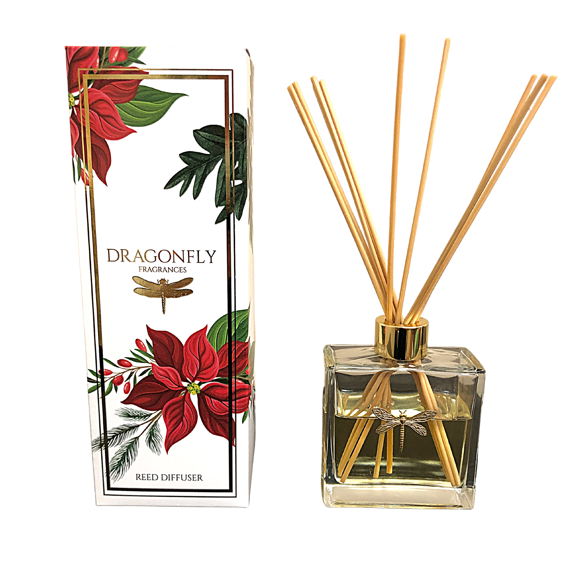 Poni Diffusers Dragonfly Poinsettia Diffuser Plain – Dragonfly Fragrances