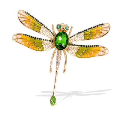 DRAGONFLY PIN - GREEN